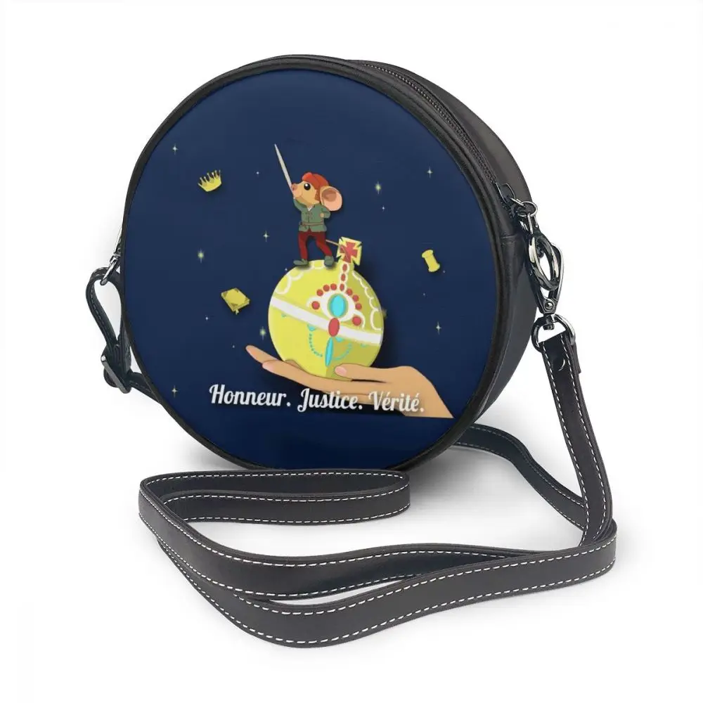 Le Petit Prince сумка через плечо Le Petit Dreamer кожаная сумка маленькие женские сумки через плечо Студенческая Высококачественная круглая сумка с принтом - Цвет: Le Petit Hero