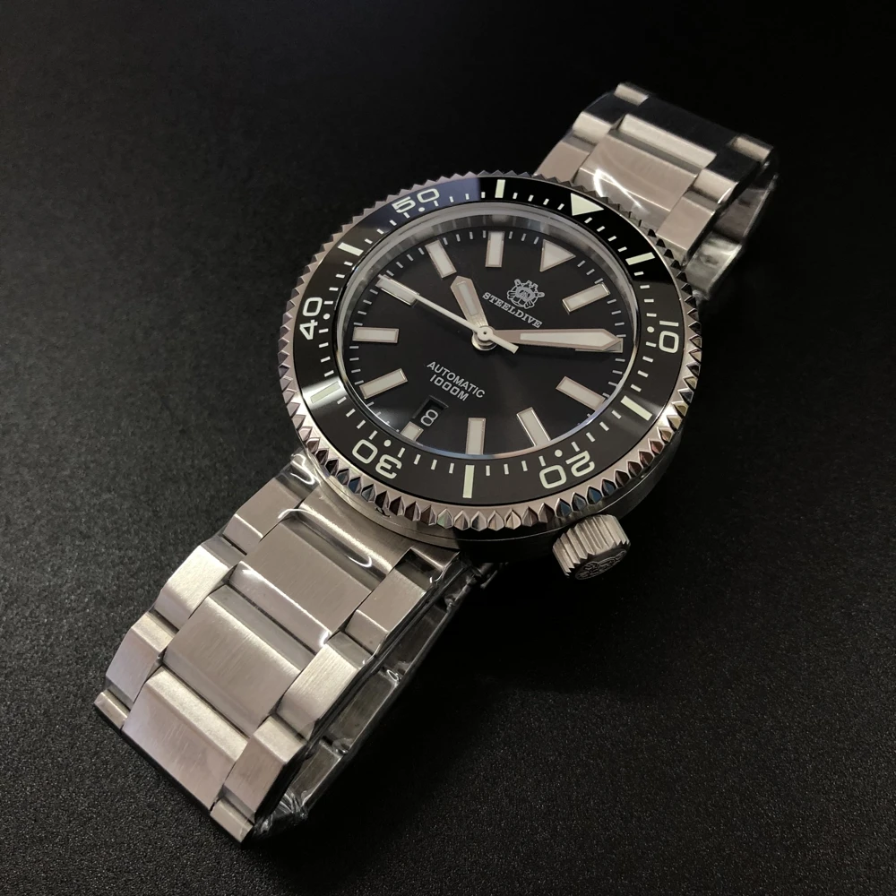 1000 м дайвер часы для мужчин NH35 Япония тунец SKX007 автоматический 316L нержавеющая