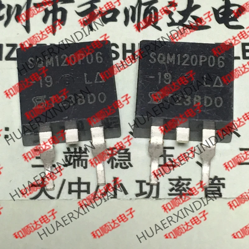 10 шт./лот новые оригинальные SQM120P06-12 до-263