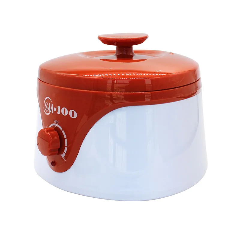 Paraffin Wax Heater 500ml Feet Mini SPA Hand Wax Warmer Epilator 100W Rechargeable Machine Body Depilatory Hair Removal Tool