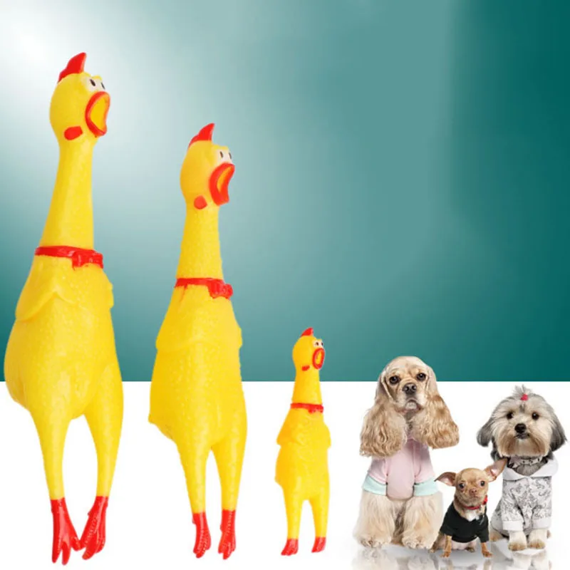 Snailhouse-2019-Hot-Sell-Screaming-Chicken-Pets-Dog-Toys-Squeeze-Squeaky-Sound-Funny-Toy-Safety-Rubber (2)