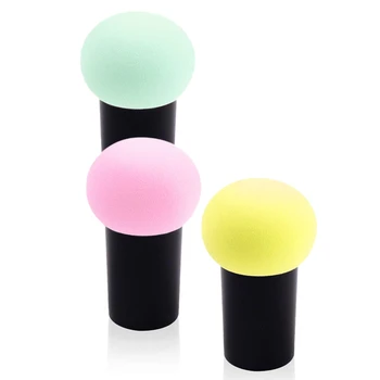

Cosmetic Sponges With Case Set Mushroom Powder Puff Beauty Sponge Blender Face Puff Latex Free Makeup Sponges Brushes For Concea