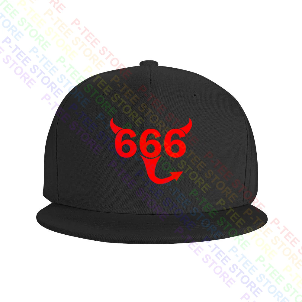 Бейсболка в стиле ужасов t_s _ The Devilpre - 666 Wo Premium | Аксессуары для одежды