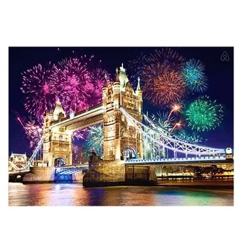 

Full round Drill 5D DIY Diamond Embroidery City Scenery Diamond Painting Cross Stitch Rhinestone Mosaic Home Decor#0422g30