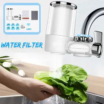 

Warmtoo 2L/min Tap Water Purifier Kitchen Faucet Washable 5-layer Mini Water Filter Filtro Rust Bacteria Removal Replacement