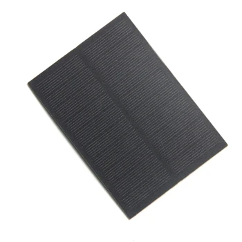 

BUHESHUI 240MA 5V Solar Panel PET Monocrystalline DIY Solar Panel Charger For 3.7V Battery Study 115*82mm 5pcs
