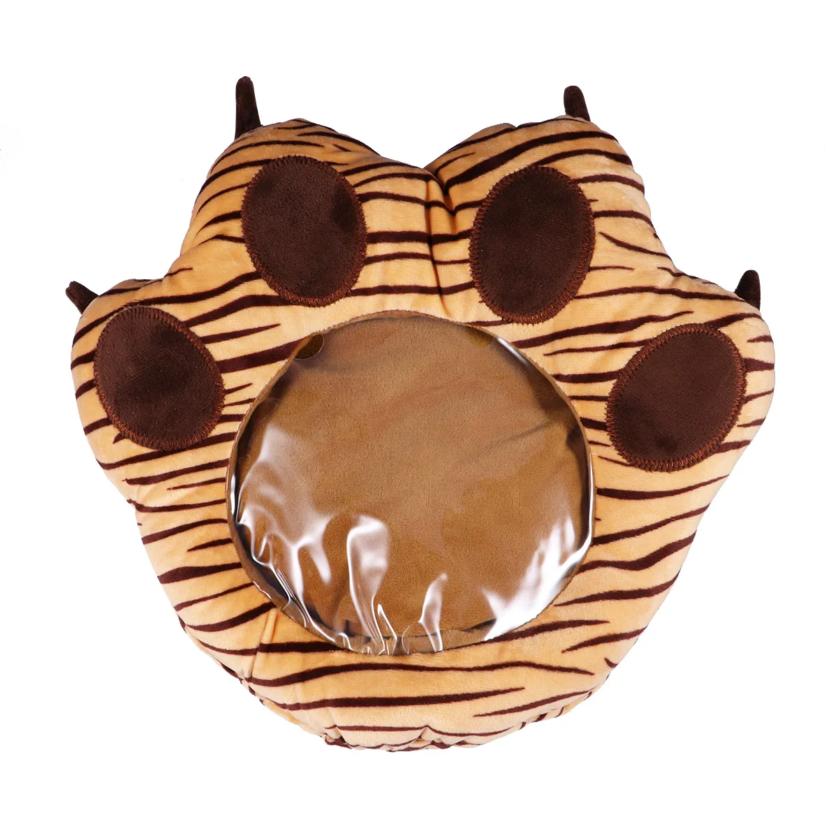 Tiger pattern Толстая Горячая бутылка для воды с чехлом держатель милый впрыск воды горячей воды сумка крышка дети студентов ребенок руки грелка теплая сумка чехол - Цвет: Tiger pattern