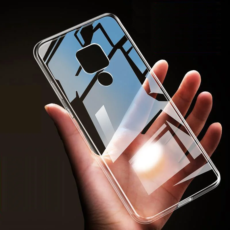 Funda de TPU Silicona Transparente para Huawei Mate 20 Lite