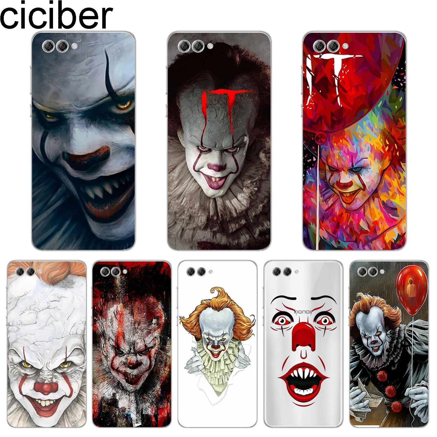 Ciciber для Y 9 7 6 5 3 Prime Pro 2017 2018 2019 мягкие чехлы из ТПУ телефона Honor V 8 10 Lite X C Stephen King's It