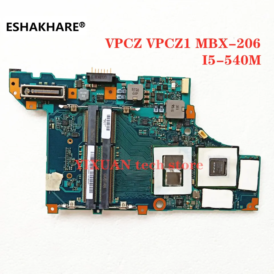 VPCZ VPCZ1 MBX-206 laptop motherboard suitable for sony MBX 206 i5 540M CPU processor Discrete graphics 100% tested | Компьютеры и