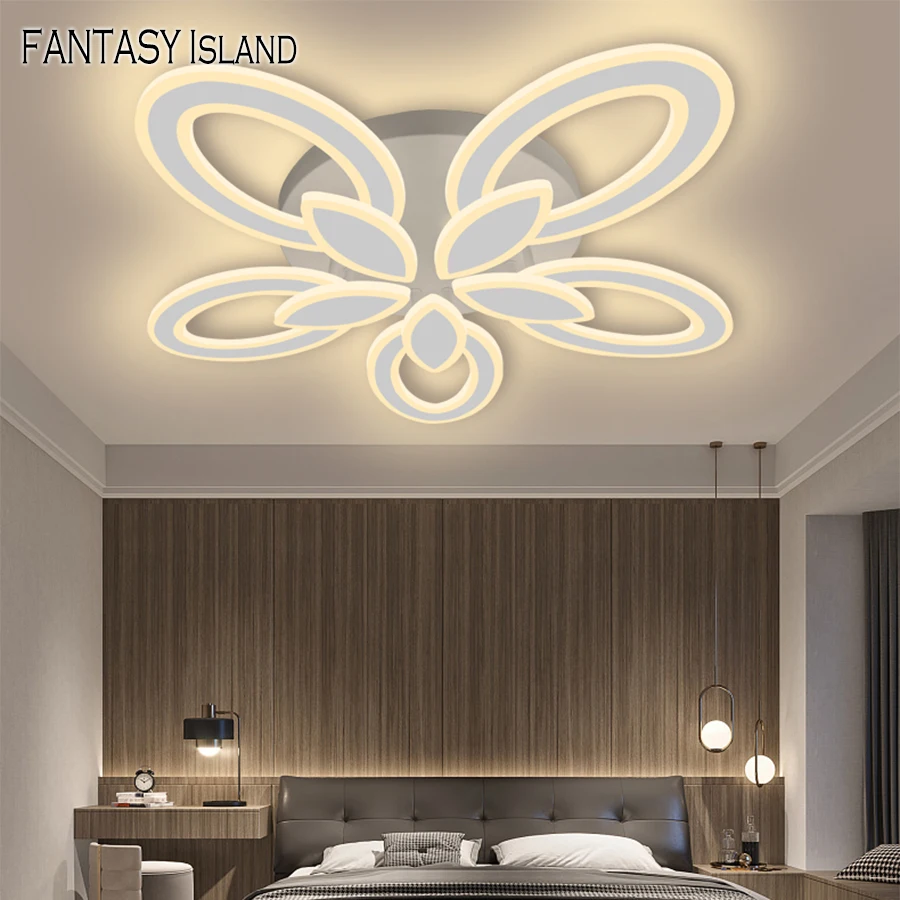

Creative Modern Led Ceiling Lights For Living room Bedroom Dining room Acrylic Ceiling Lamp Lustres Home Lighting Fixtures