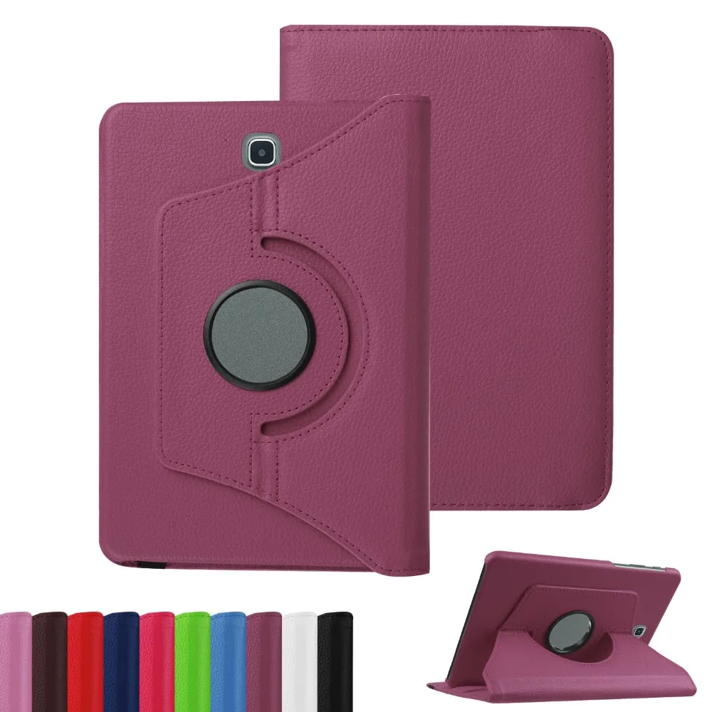 Для Samsung Galaxy Tab S2 SM-T815 T810 Smart Case 360 градусов вращающийся PU кожаный чехол-подставка для Galaxy S2 9," дюймовый планшет