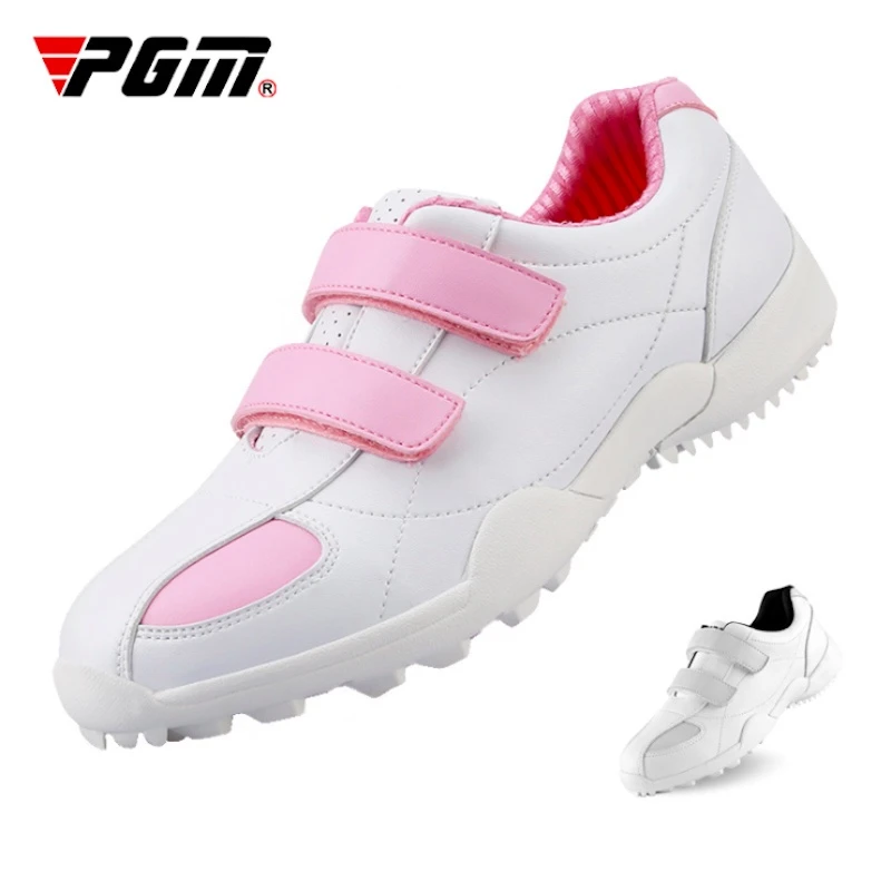 PGM Golf obuwie damskie wodoodporne obuwie sportowe Lady Sneakers Magic  Stick oddychające antypoślizgowe XZ007 hurtowo|Buty do golfa| - AliExpress