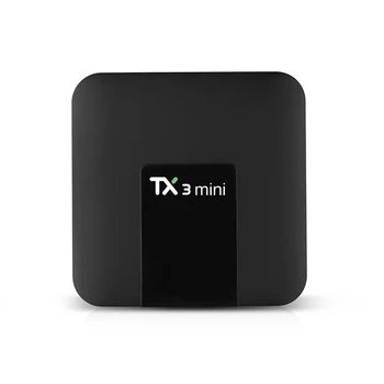 

TX3 Mini TV BOX OS Android 7.1 Smart TV BOX 2GB 16GB Amlogic S905W Set Top Box TX3 Mini Android TV BOX 4k H.265 Spain/French TV