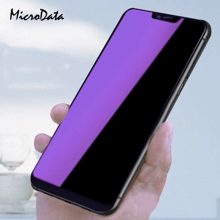 MicroData For Huawei Honor 8X 8C 8A Anti Blue Tempered Glass For Huawei Honor 8x 8c Full Cover Anti-Blue Screen Protective Film