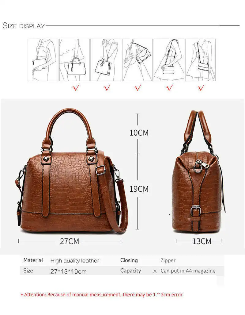 Новинка, женская сумка, коричневые роскошные сумки, женские сумки, дизайнерские сумки с высокой вместительностью, сумки через плечо для женщин, сумка-тоут