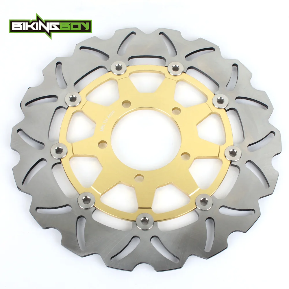 BIKINGBOY для KAWASAKI ZX14R 06 07 08 09, 10, 11, 12, 13, 14, ZX-14R ABS 2013 полные комплекты спереди и сзади тормозные диски роторы колодки