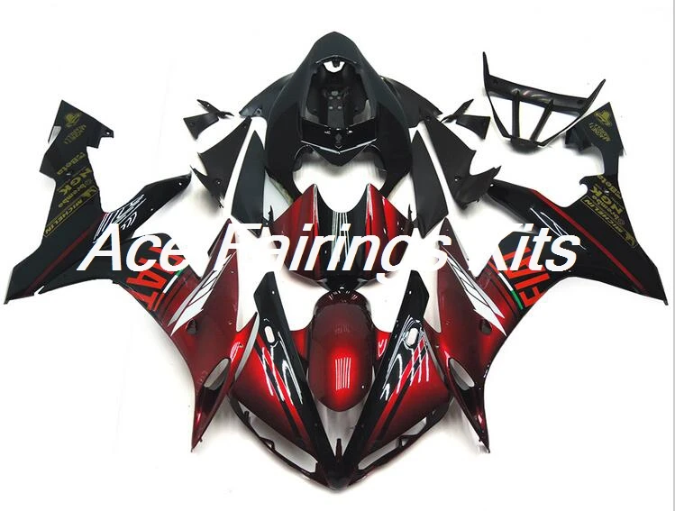 Популярные новые впрыска ABS мотоцикл обтекатель подходит для Yamaha R1 2004 2005 2006 04 05 06 YZF R1 Полный обтекатели Наборы красные, черные FR