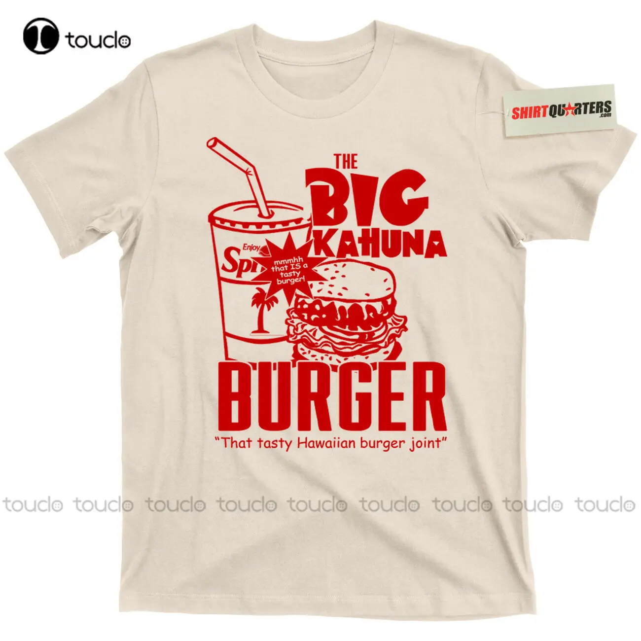 New Pulp Fiction Big Kahuna Burger Diretto Da Quintino Tarantino Blu Ray Tee T Shirt Running Shirt