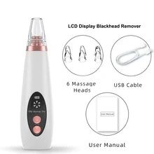 Черное очищающее средство от черных точек, пылесос для пор, электрическое средство для устранения черных точек, Удаление прыщей, средство для глубокого очищения лица, средство для ухода за кожей