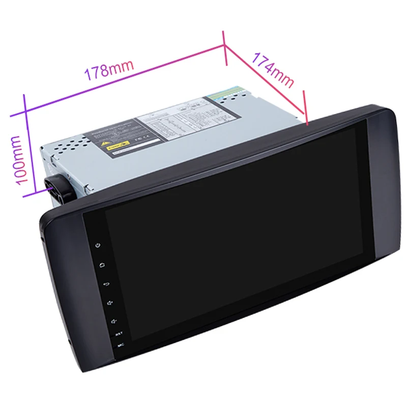 2 Din автомагнитола gps Android 9,0 NO-DVD мультимедийный плеер для Mercedes Benz ML W164 ML300 GL X164 GL320 350 420 450 500 навигация