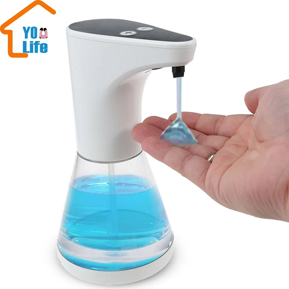 

480ml Automatic Touchless Soap Dispenser Infrared Smart Sensor Automatic And Touch-Free Portable Liquid Soaps Dispensers