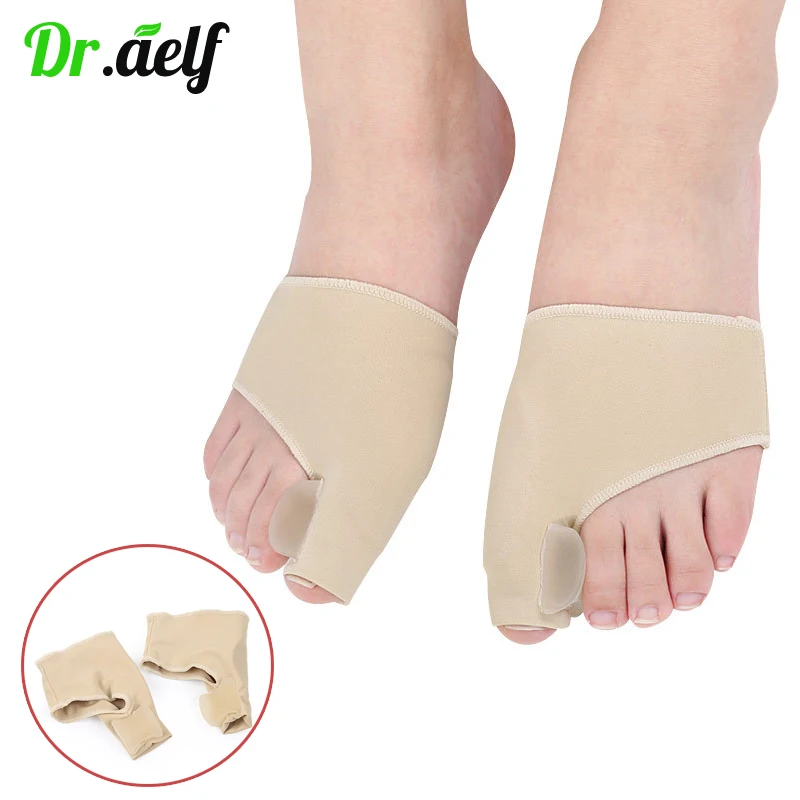 

2PCS Big Bone Orthopedic Hallux Valgus Bunion Toes Correction Pedicure Socks Silicone Corrector Braces Separator Feet Care Tool