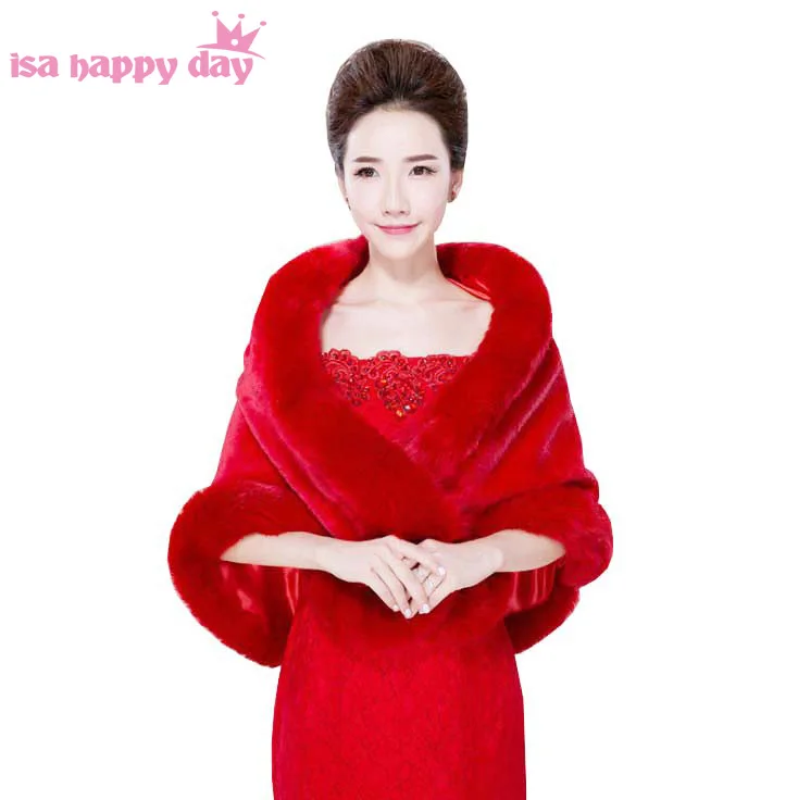 

Red Ivory Cape Stole Wrap Wedding Bridal Women Shawl Wraps Jackets Plus Size Wedding Wrap Wedding Prom Cape Coat Hot Sales