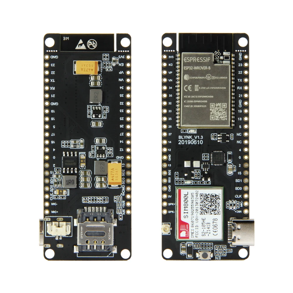 TTGO T-Call V1.3 ESP32 SIM800L модуль ESP32-WROVER-B беспроводной модуль GPRS антенна sim-карта