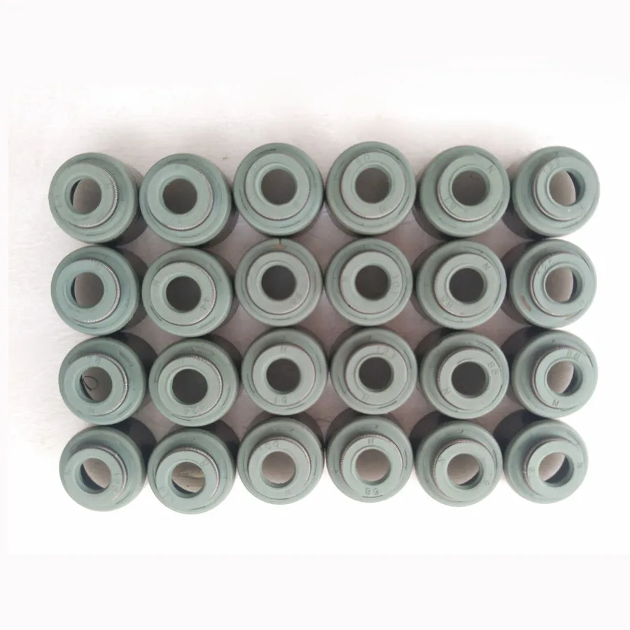 G6CU For HYUNDAI TERRACAN 24pcs Valve Stem Oil Seal Automotive Spare Parts Engine Parts Engine Gasket 22224-38000