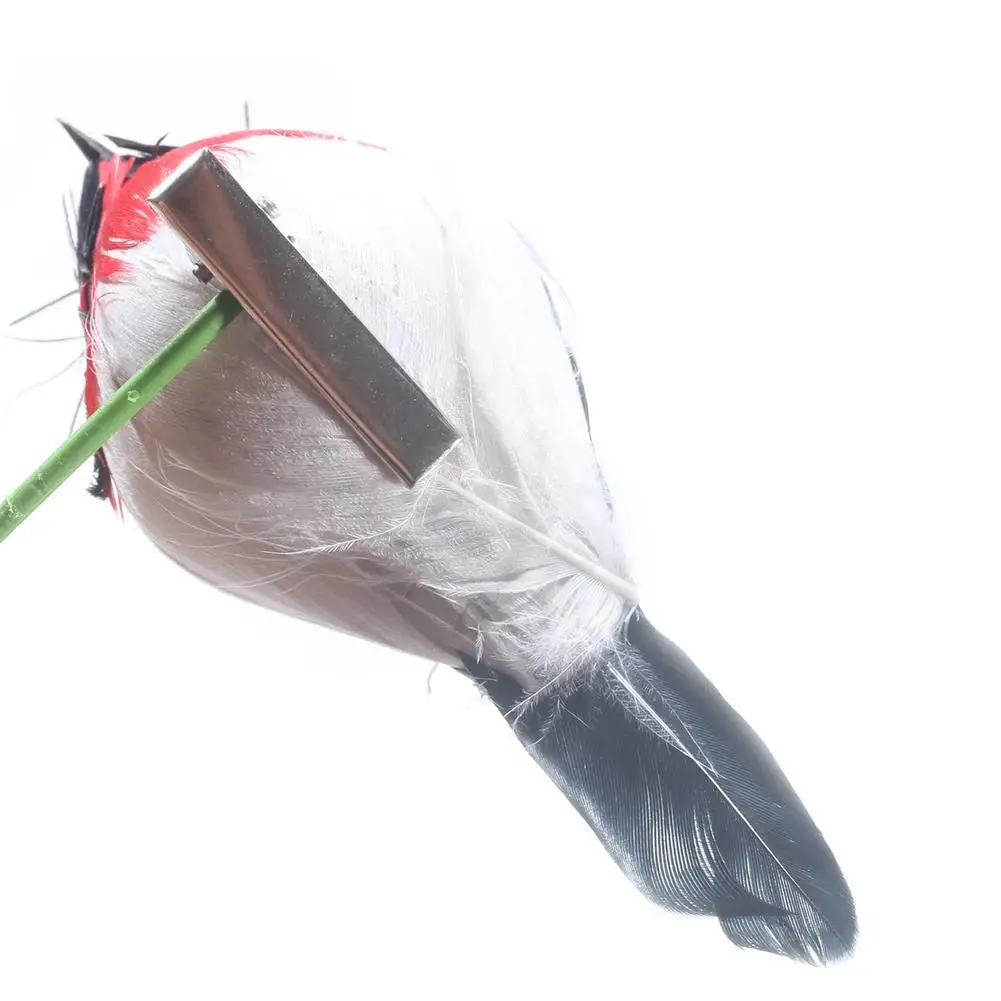 Simulation Robin Bird Cute Artificial Clip-on Bird Mini Landscape Ornament Animal Model 10pcs For Christmas Tree Decor Crafts