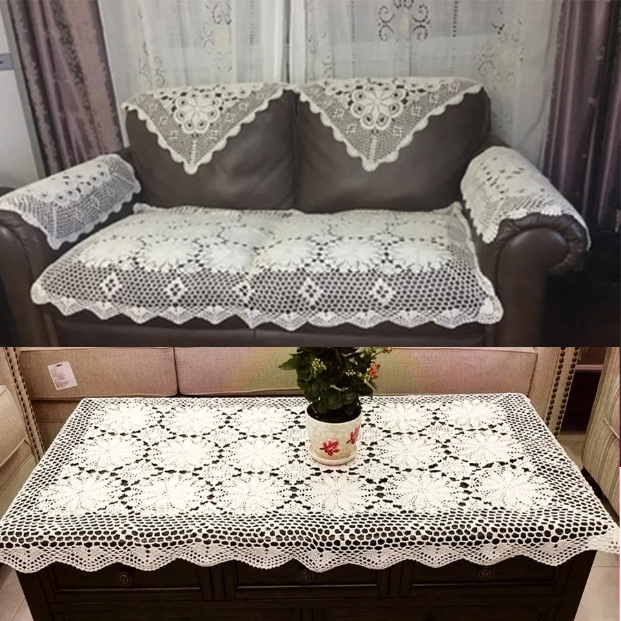 Хлопковая скатерть с цветочным дизайном декоративная занавеска для стола дивана