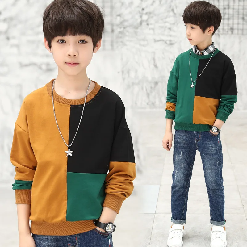New-boys-long-sleeve-basic-t-shirt-Children-autumn-patchwork-Cotton-tops-tee-big-kids-Casual (1)