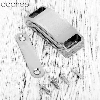 価格 Dophee 53*22 ミリメートル磁気ドアキャッチ食器棚ワードローブ磁気キャビネットラッチキャッチ停止ストッパー自動調心マグネット