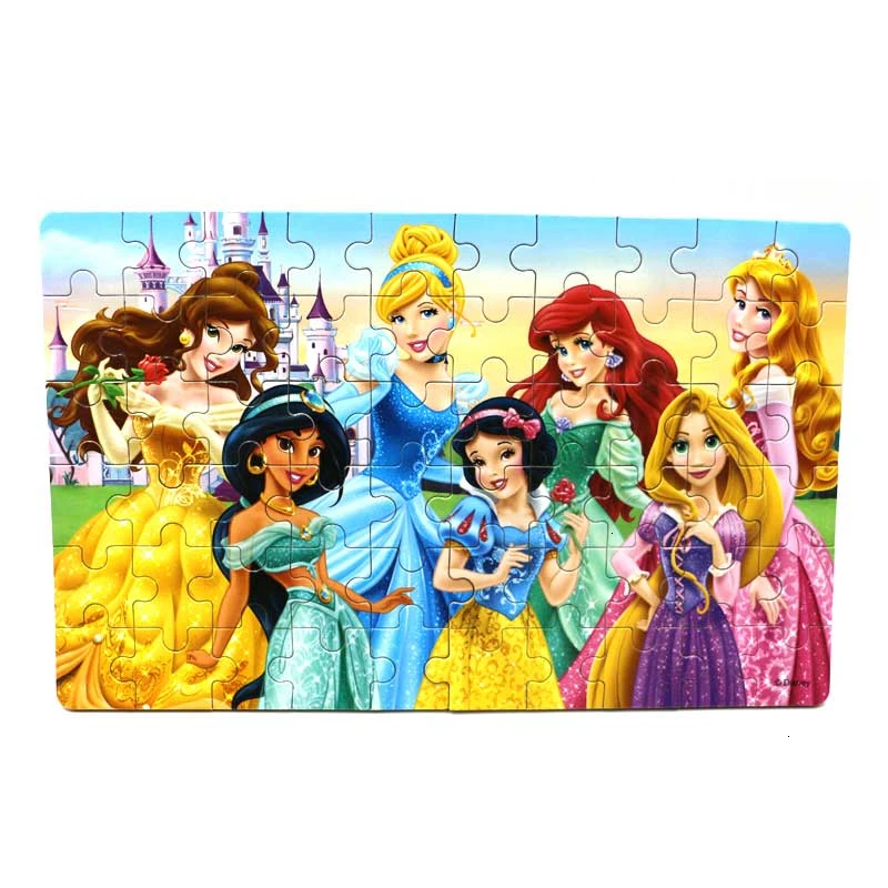 Disney 60/Набор "кроик" 2 Снежная королева Эльза Анна подлинный пазл детские игрушки пазл детский подарок - Цвет: no box