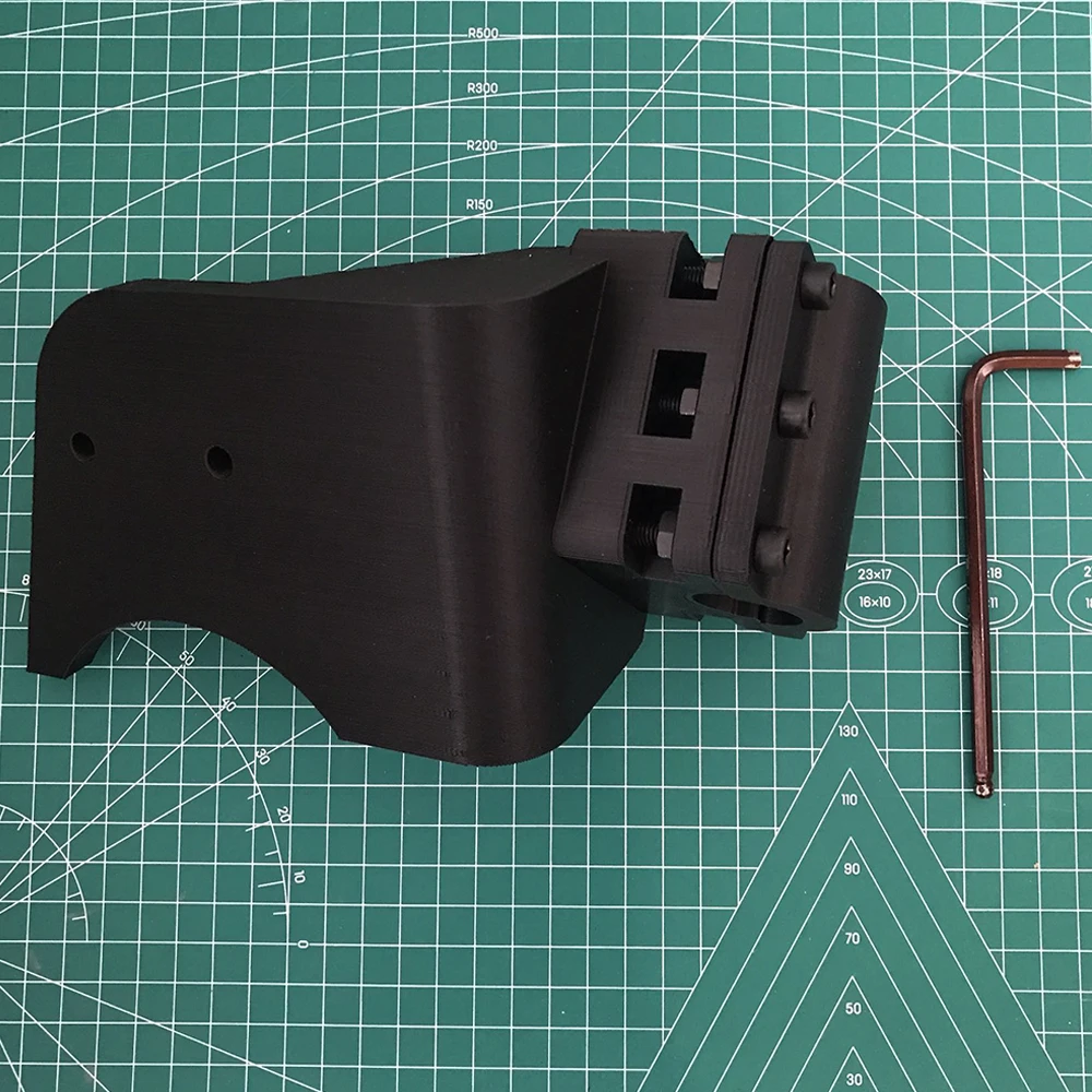 

Left/Right Hand Shifter Adapter for Playseat Challenge for Thrustmaster TH8A shifters Carbon Fiber 3D printing