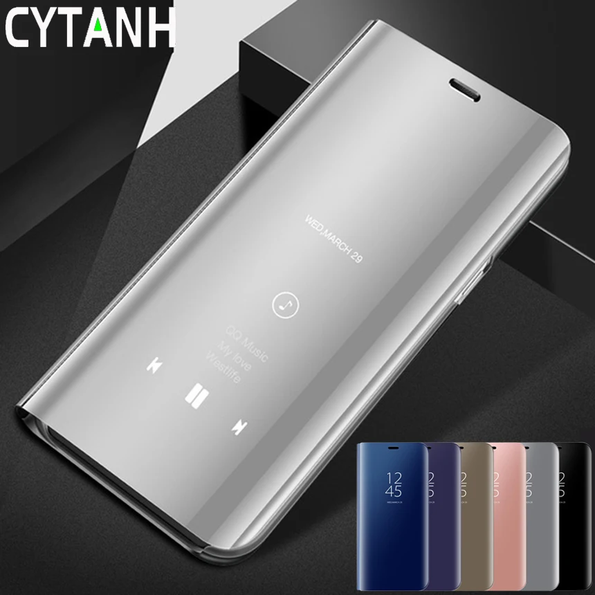 Умный зеркальный флип чехол A30 для Samsung Galaxy Роскошный SM A305F/DS A305FN/DS A305G/DS|Бамперы| |