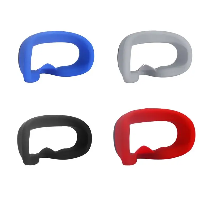 Mascarilla de silicona blanda antisudor, funda para gafas oculus Quest VR