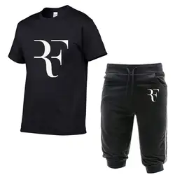 2019 брендовая Футболка мужская Vespa Модный летний хлопковый спортивный костюм с коротким рукавом футболка + шорты мужские комплекты из 2