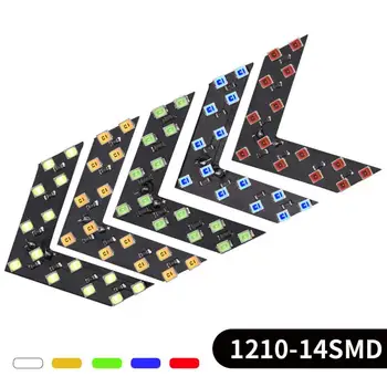 

2 X LED Arrow Panel 14 SMD For Car Rear View Mirror Indicator Turn Signal Light Car LED Rearview Mirror Light Car Led Auto Light