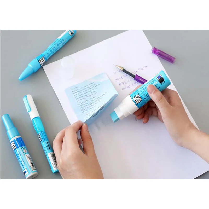 Японские канцелярские принадлежности ZIG Защита окружающей среды цветные клеевые