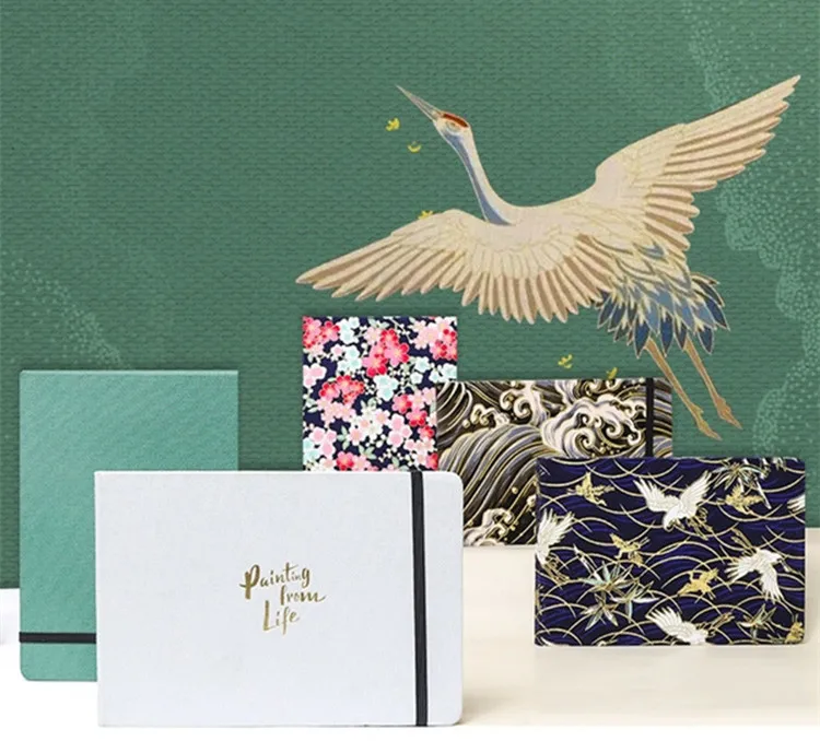 Papel de acuarela para principiantes, papel de pintura de 48K/32K/16K/12K/8K, 300g de textura gruesa mediana, tarjeta postal portátil, libros pintados a mano