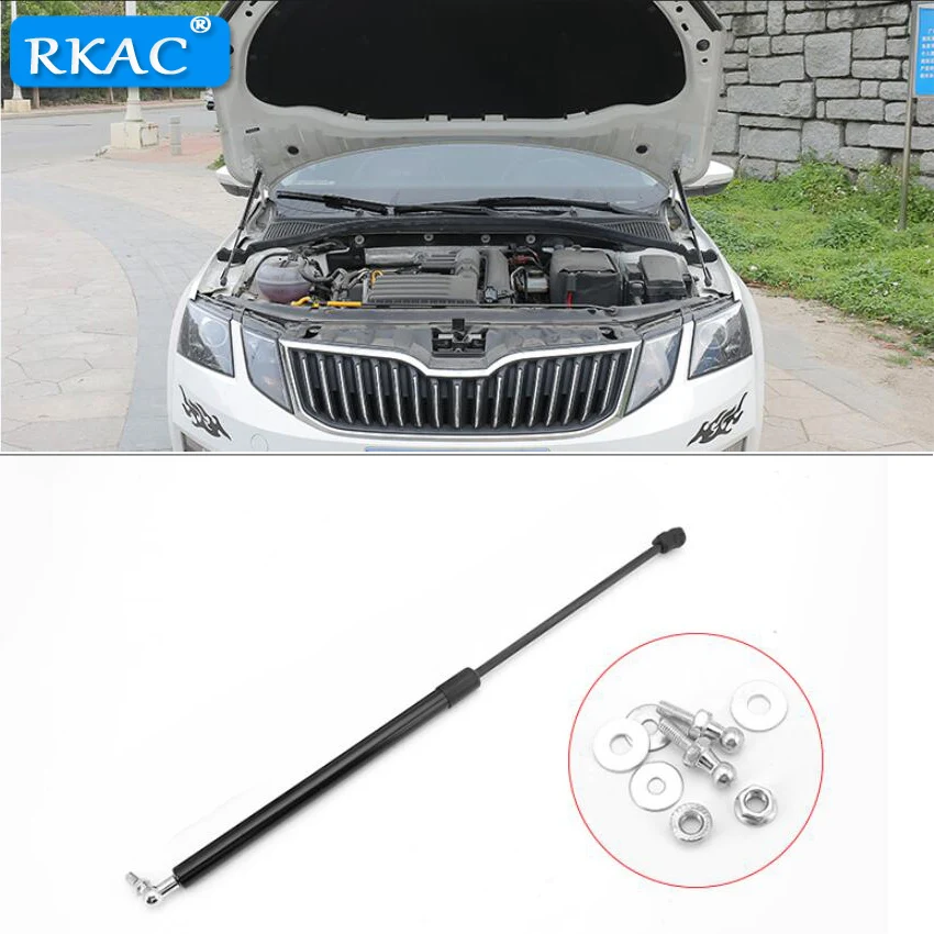 RKAC для 2007 2014 Skoda Octavia A5 автомобильный Стайлинг ремонт крышки капота Газовый