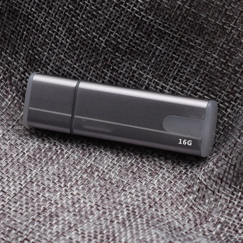 Флеш-накопитель металлический USB флэш-диск 16G 32G Cuboid USB флэш-диск с RGB Подсветкой