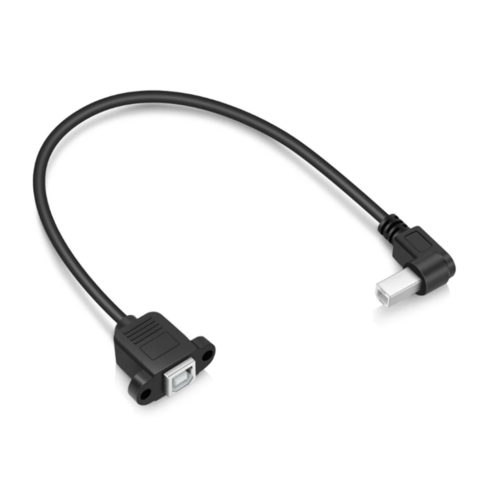 Usb 2,0 Tipo B Stecker Sub Tipo B Weiblichrevten Year Drucker Vergabbgerung Kabel Mit Montaggio A Pannello Schraube Loch 30Cm 50Cm