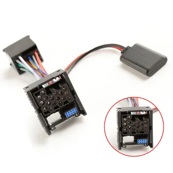 

JieRui-BT 5908 Bluetooth Audio AUX Cable Big Plug Adapter 10-pin For BMW E46 320i 323i 325i CD