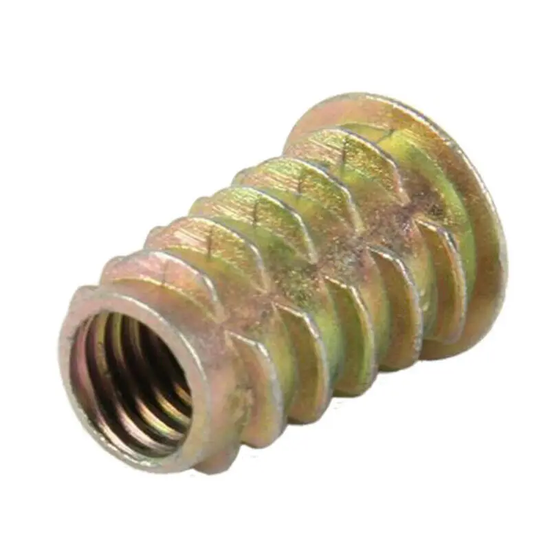 

Furniture Hex Drive Wood Screw Driver Repairs Tool 100x M4-M10 Insert Nut Set