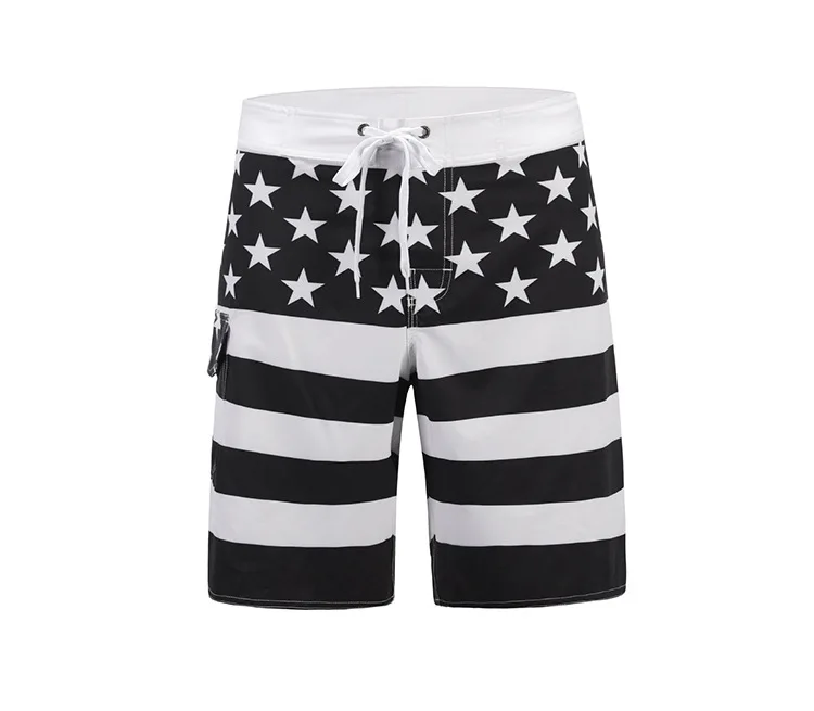 Amazon Europe And America Summer Beach Shorts OEM Small Batch Contrast Color Floral Print Boardshort OEM Customizable Men's Trou