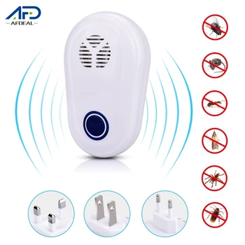 

1/2pcs Pest Control Ultrasonic Pest Repeller Mosquito Killer Electronic Anti Rodent Insect Repellent Mouse Cockroach Mice EU US