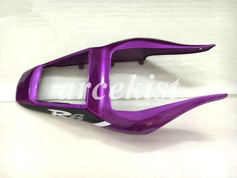 Новые ABS Обтекатели наборы подходят для Yamaha YZF R6 1998 1999 2000 2001 2002 Обтекатель Набор R6 98 99 00 01 02 на заказ фиолетовый черный белый